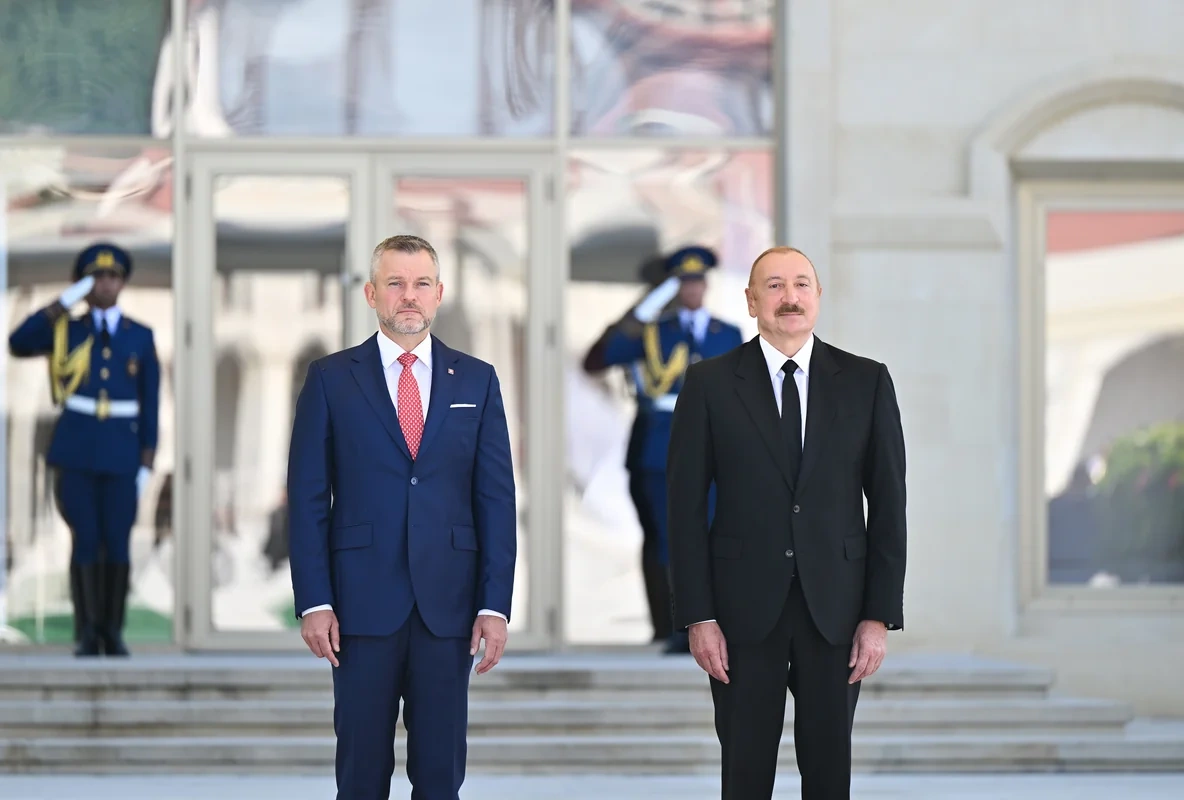 İlham Əliyev Şuşada Peter Pelleqrinini qarşıladı - FOTO