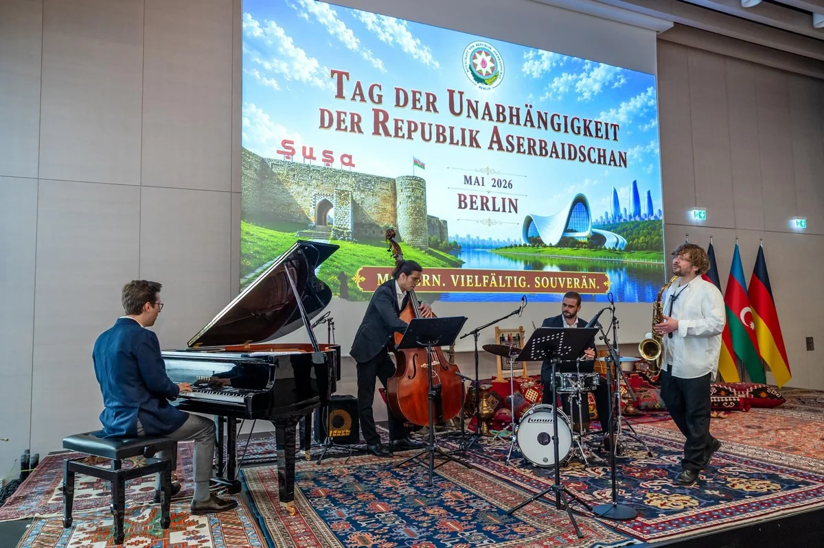 Almaniyada Azərbycanın Müstəqillik Günü qeyd olunub - FOTO