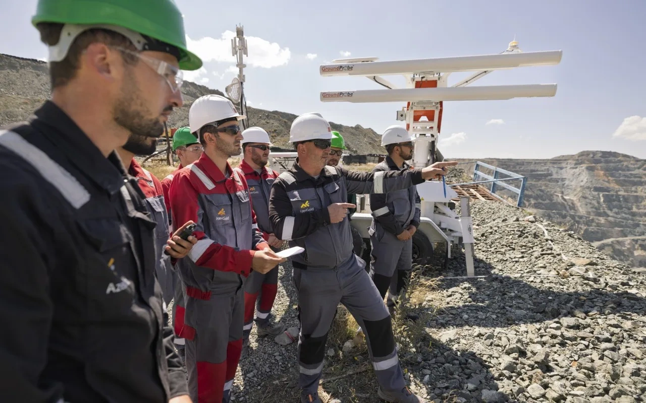 “AzerGold” Zod qızıl yatağında ilk qazma-partlayış əməliyyatını həyata keçirib - FOTO/VİDEO