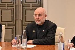 Milli Məclisin sədri Qalibafla görüşüb, regiondakı proseslər müzakirə olunub - FOTO
