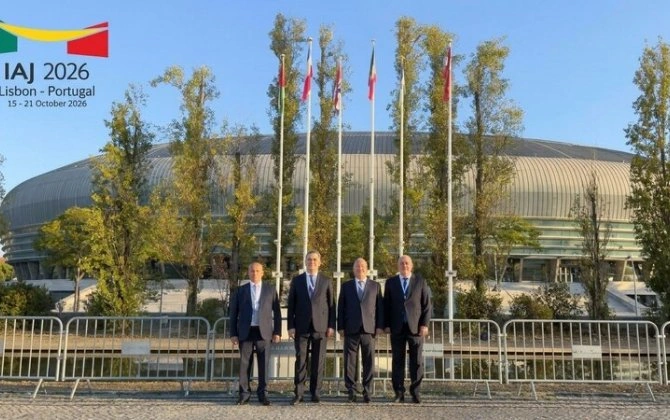 Azərbaycan nümayəndə heyəti Lissabonda keçirilən beynəlxalq tədbirdə iştirak etdi - FOTO