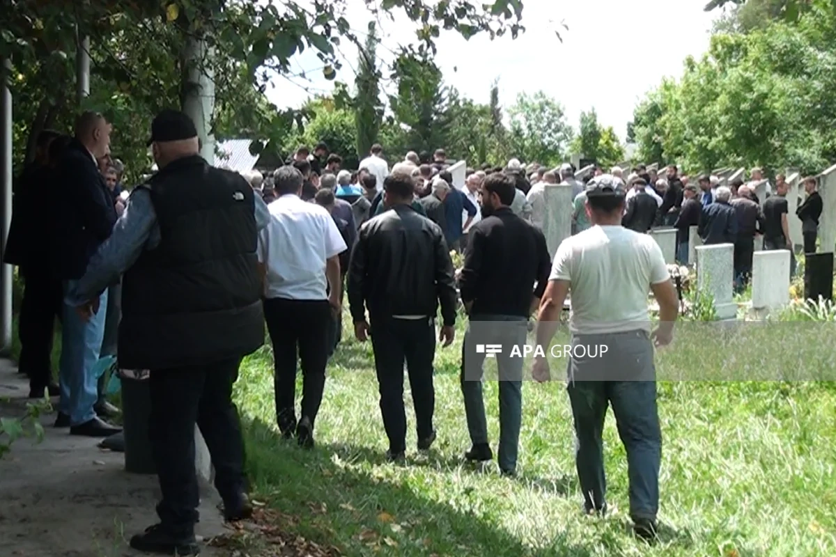 Azov dənizində dron hücumunda həlak olan Məhəmməd Əliyev Zaqatalada dəfn olunub - FOTO