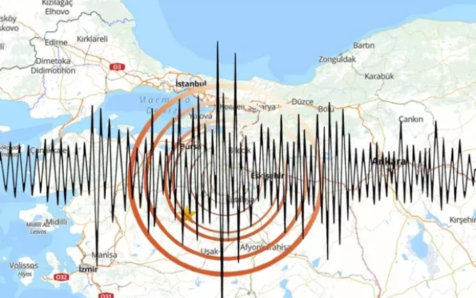 Türkiyədə zəlzələ baş verdi