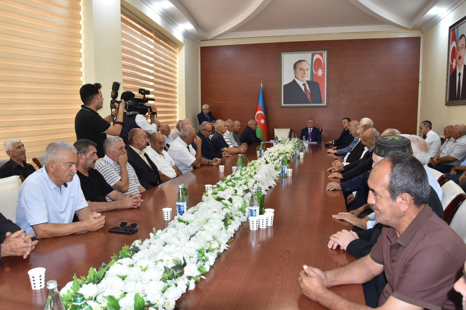 Bərdə, Tərtər və Goranboyda ağsaqqalların hesabat-seçki konfransları keçirilib - FOTOLAR
