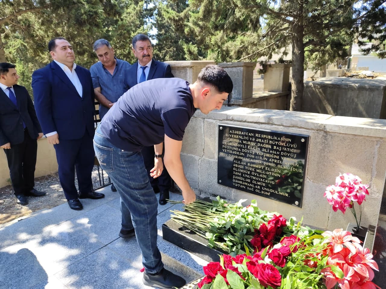Şəhid Elçin Kərimbəylinin doğum günü qeyd olunub - FOTO