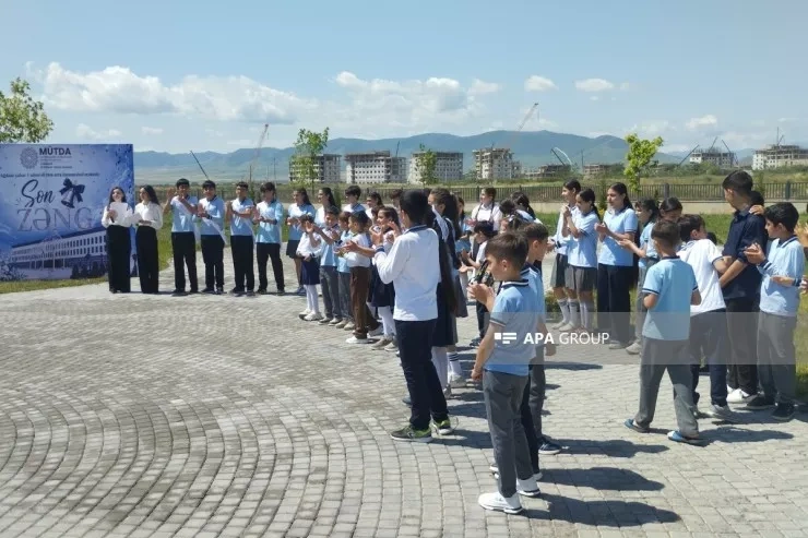 Ağdam və Füzulidə 33 il sonra "Son zəng" keçirildi - FOTO