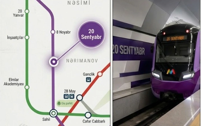 Bakıda metro ilə bağlı ŞAD XƏBƏR - Yeni stansiya ilin sonunda açılır