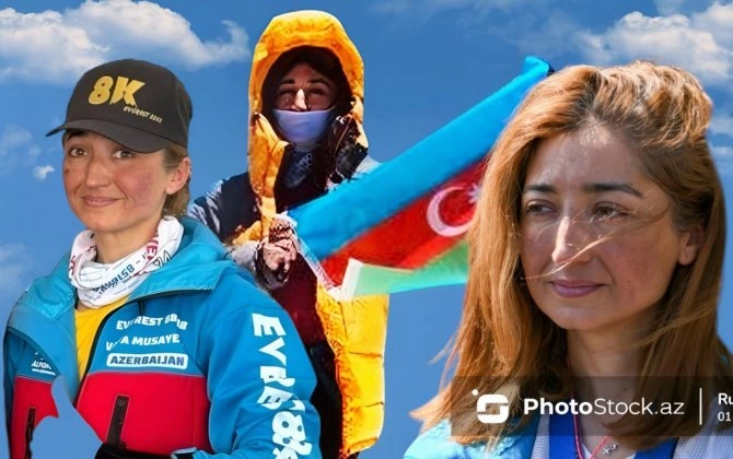 “Everestdən öncə işğaldan azad olunan kəndimizə getdim, gözümdən yaş gəldi”-EVEREST zirvəsini fəth edən QADIN