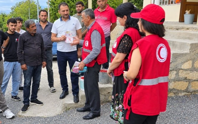 Həsənriz sakinləri mina təhlükəsinə dair maarifləndirildi - FOTOLAR
