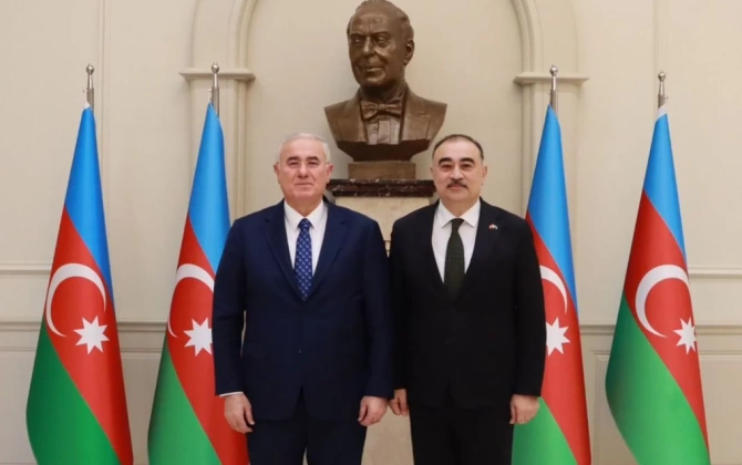 Türkiyənin Baş Ombudsmanı Azərbaycanın səfiri ilə görüşüb - FOTO