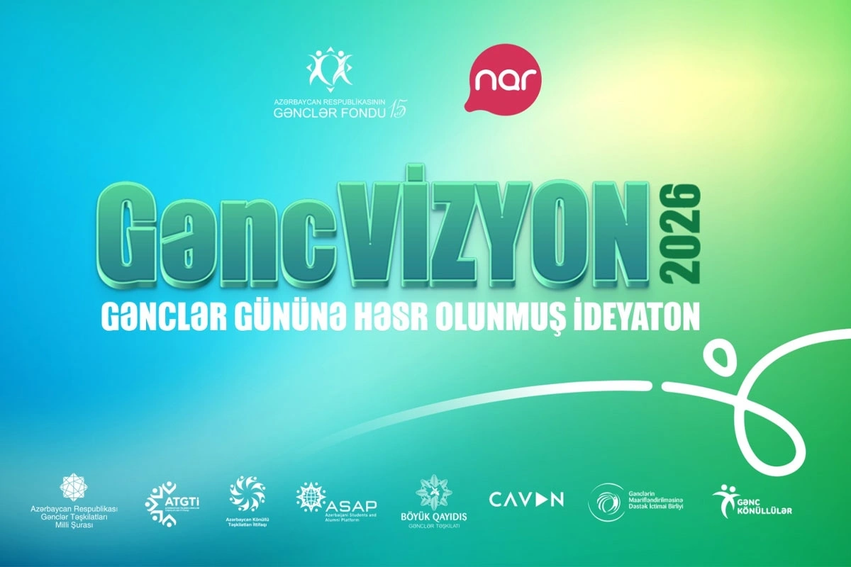 "Nar" və Azərbaycan Gənclər Fondu "GəncVİZYON" layihəsinə start verir