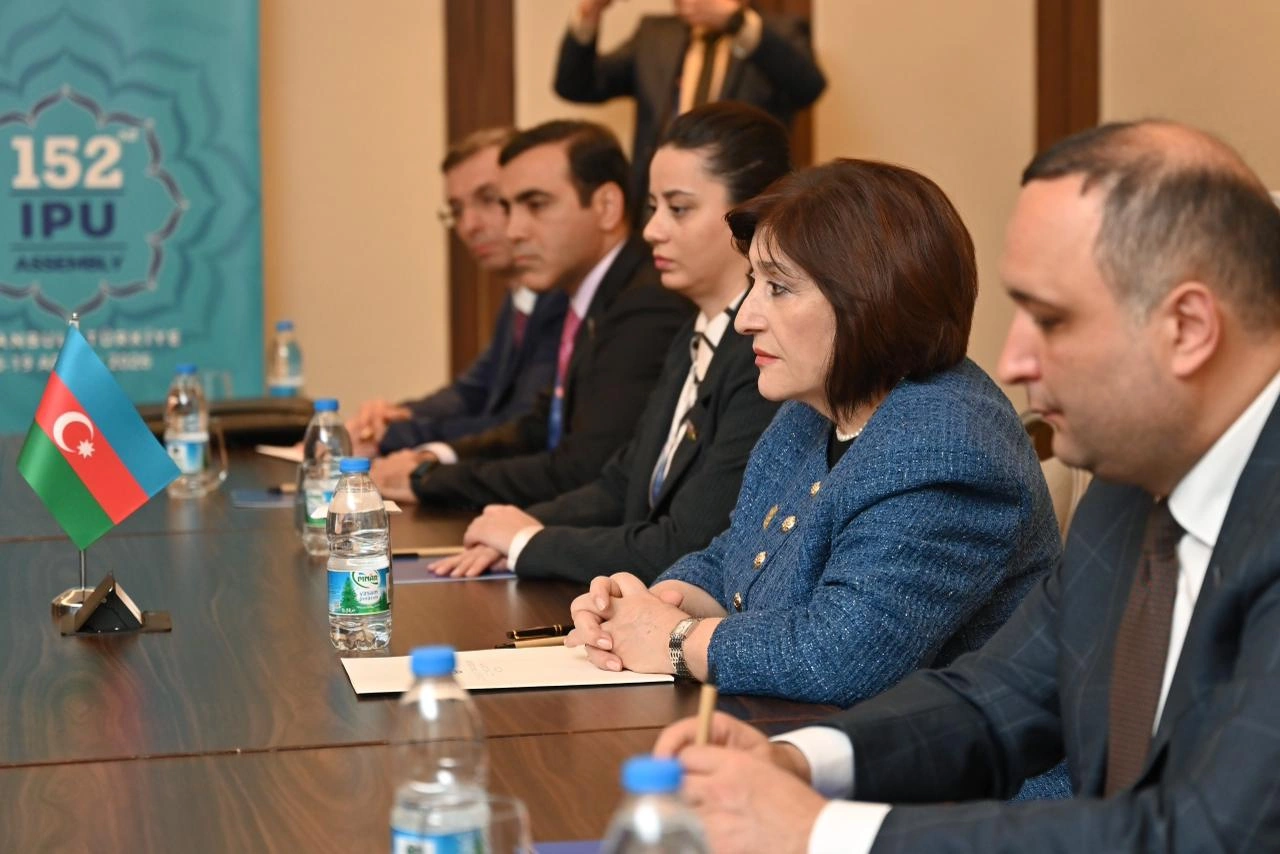 Sahibə Qafarova Əlcəzair Milli Xalq Assambleyasının sədri ilə görüşüb - FOTO