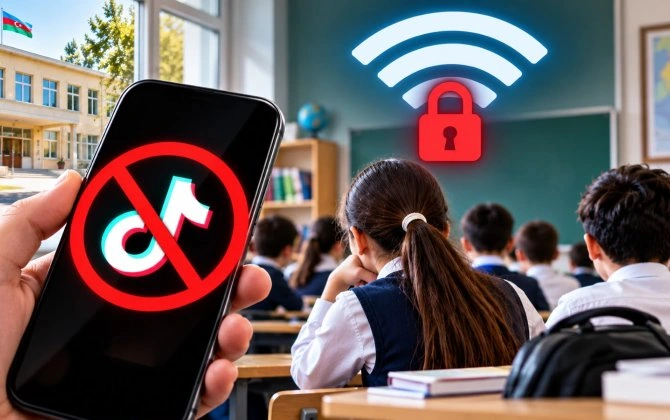 Azərbaycan məktəblərində "TikTok"a giriş məhdudlaşdırılıb