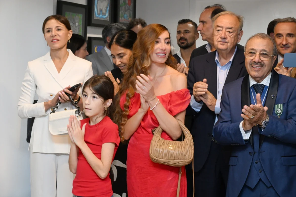 Madriddə MAMA "Ana təbiət" beynəlxalq incəsənət sərgisinin açılışı olub - FOTOLAR
