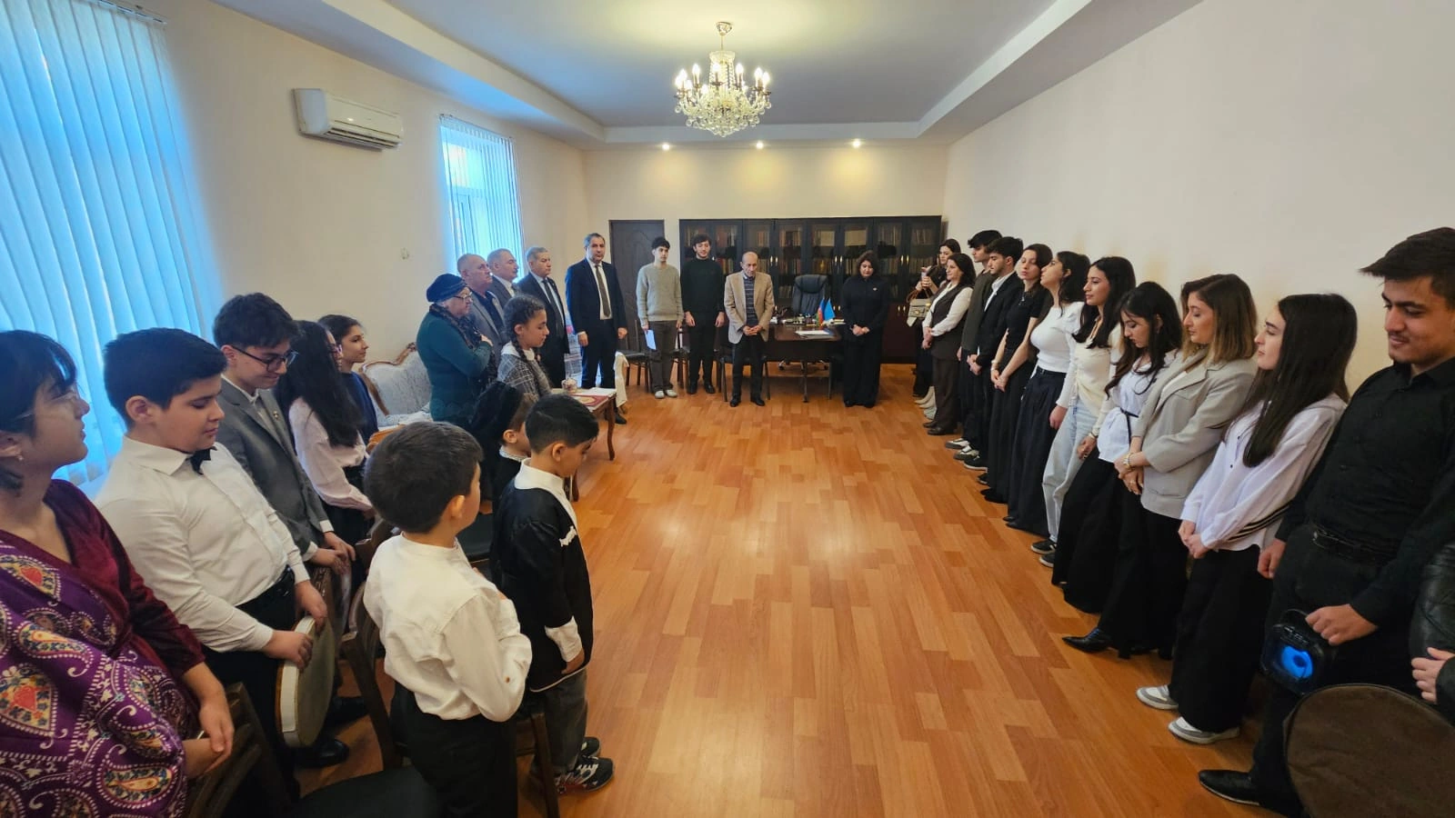 Bu gün Gənclər Günü münasibətilə Ədalət Partiyasının qərargahında musiqili-bədii tədbir təşkil olunub