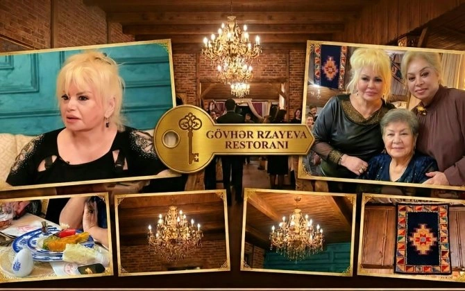 Gövhər Rzayeva restoran açdı: “Ancaq qadınlar olacaq, kişilərsiz bir az nəfəs alaq” - ÖZƏL+FOTO
