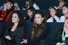 Leyla Əliyeva və Alena Əliyeva Uşaq İncəsənət Festivalının yekun mükafatlandırma mərasimində iştirak ediblər - FOTO
