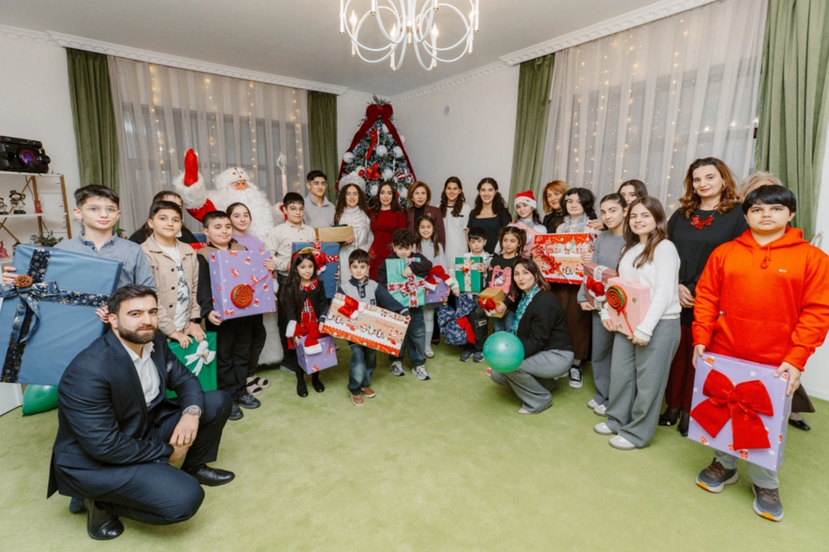 "Tut Əlimdən" Uşaqlar üçün Sosial Reabilitasiya Mərkəzində bayram şənliyi təşkil olunub - FOTO