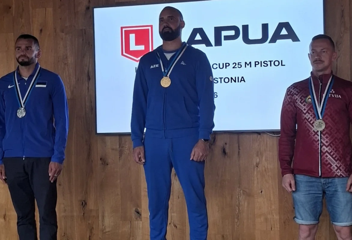 Azərbaycan atıcısı Avropa Kubokunda qızıl medal qazandı - FOTO