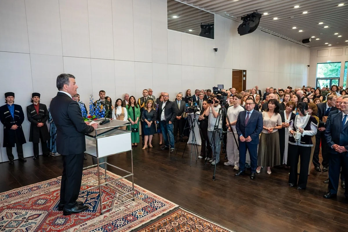 Almaniyada Azərbycanın Müstəqillik Günü qeyd olunub - FOTO