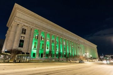 "Nyu-York şəhəri İslam mədəniyyəti ayı şərəfinə yaşıl rəngə boyanıb" - "Associated Press"