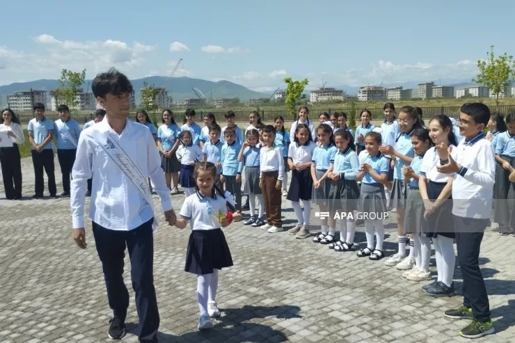 Ağdam və Füzulidə 33 il sonra "Son zəng" keçirildi - FOTO