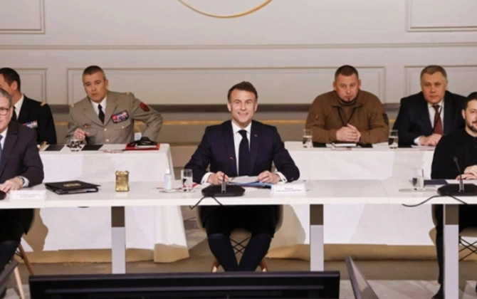 Ukrayna və Avropa ölkələri sülhməramlı qüvvələrin yerləşdirilməsi haqqında bəyannamə imzalayıb