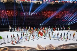 İlham Əliyev cüdo üzrə dünya çempionatının açılış mərasimini izləyib - YENİLƏNİB - FOTO