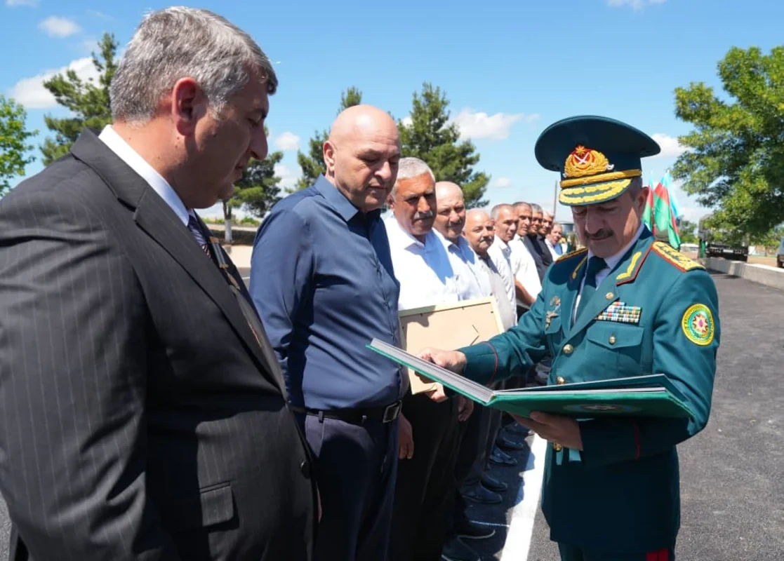 "Samur" sərhəd komendantlığı xidməti istifadəyə verilib - FOTO