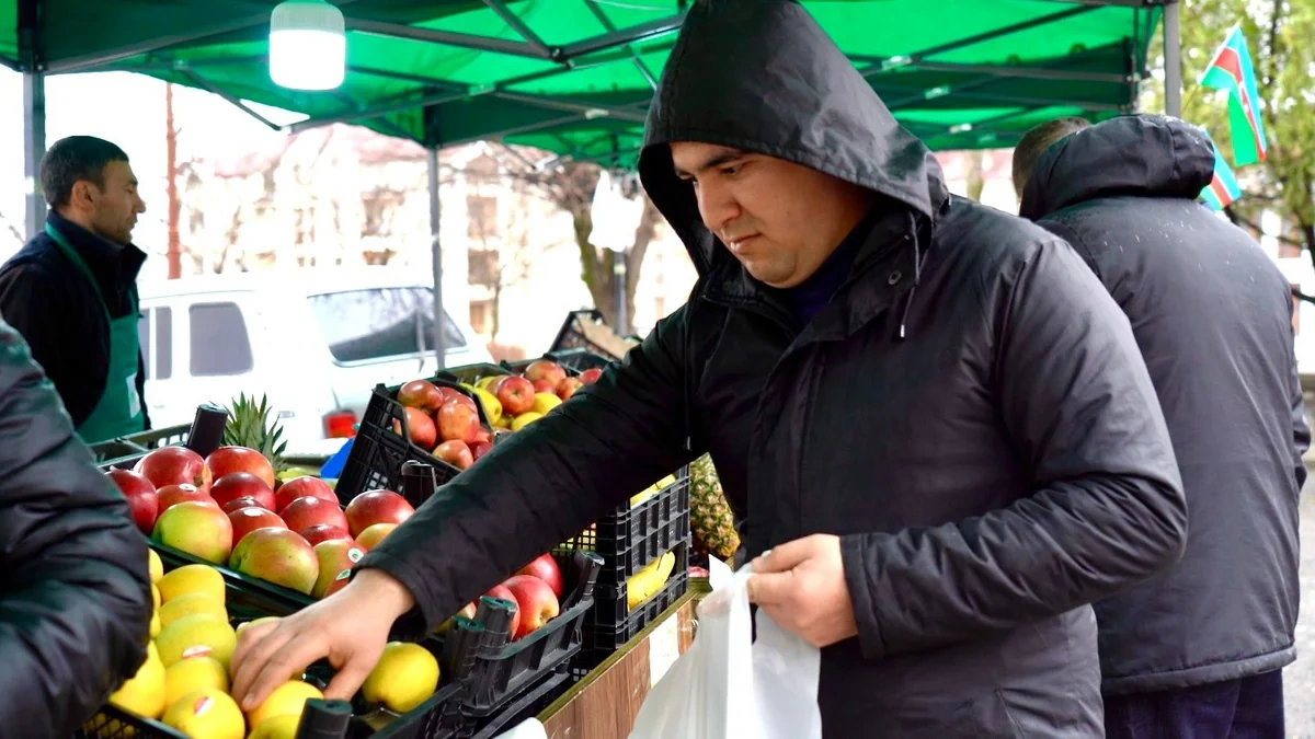 Xankəndidə "Kənddən Şəhərə" Novruz yarmarkası keçirilir - FOTO