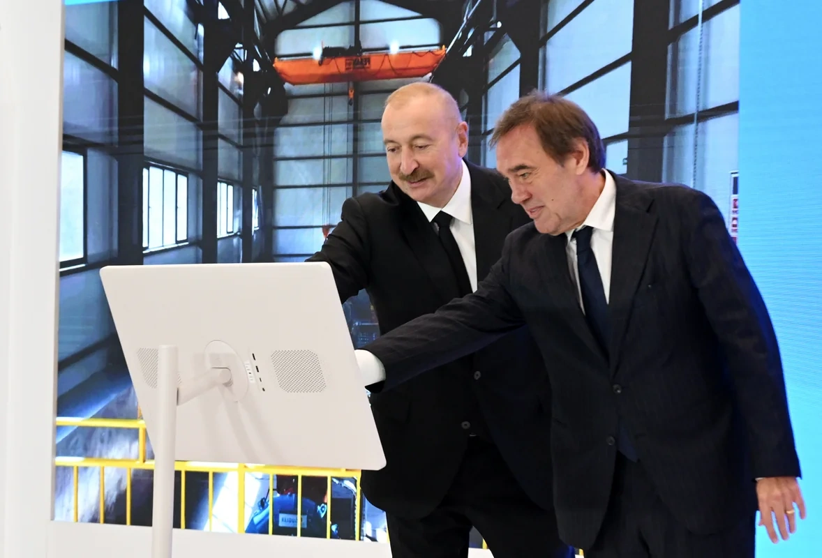 "Minkənd" KSES-in açılışı oldu, "Tekstil Klasteri" layihəsi üzrə müəssisənin təməli qoyuldu - FOTO