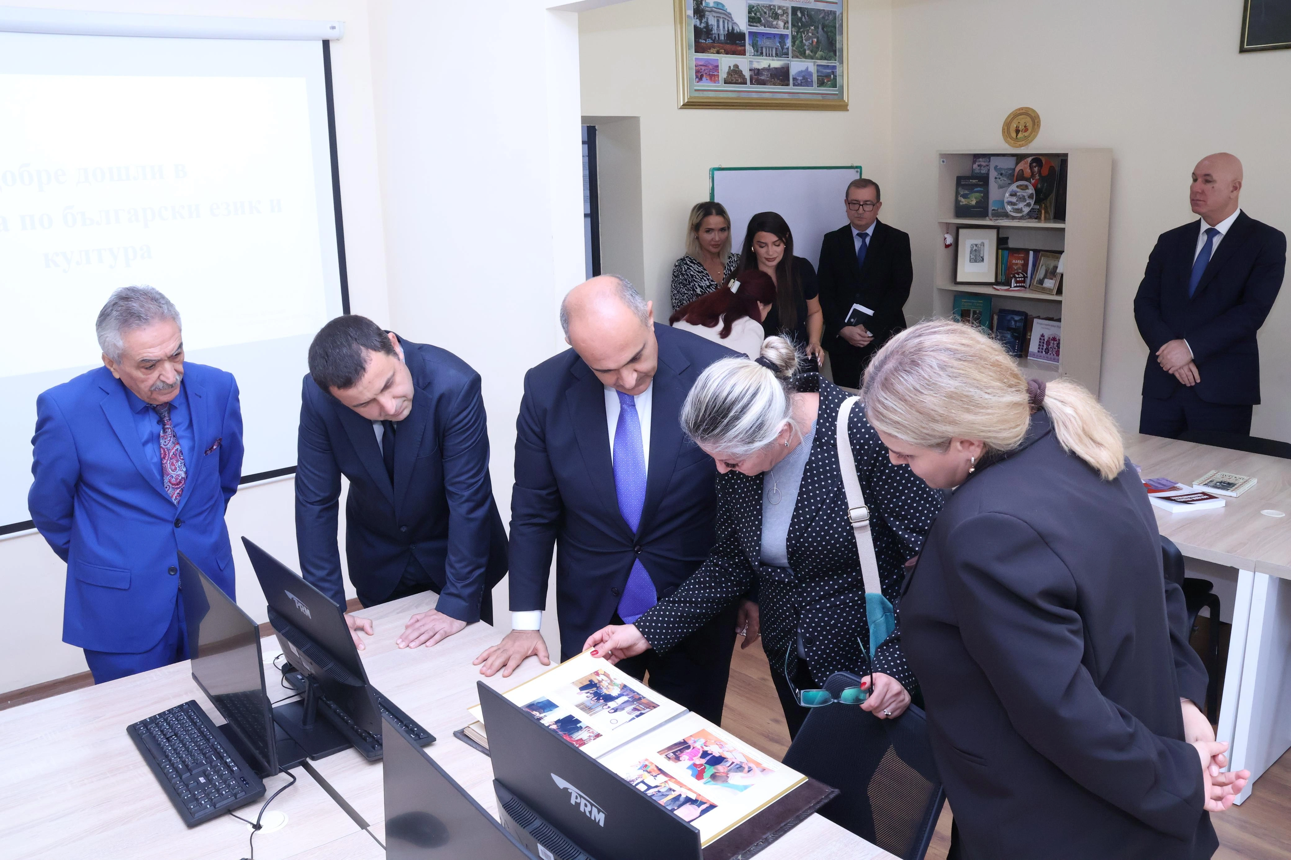 BSU Şumen Universiteti ilə əməkdaşlığa dair memorandum imzaladı - FOTOLAR