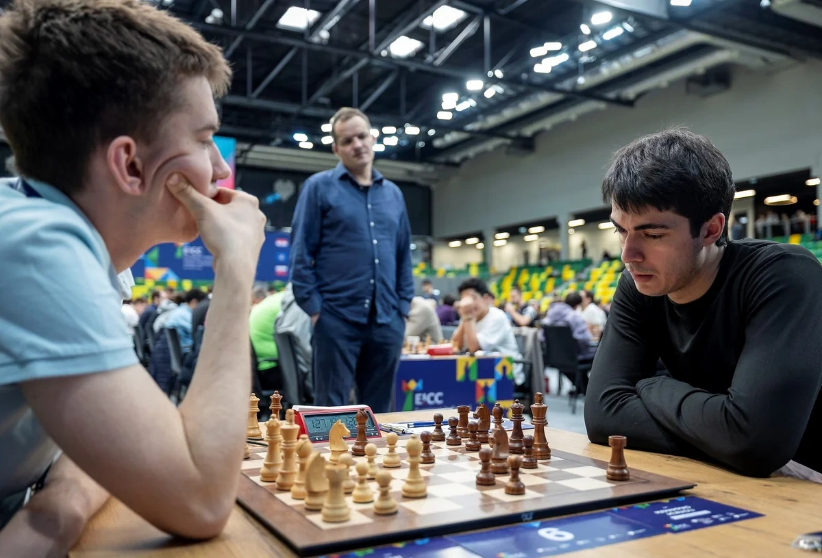 Nicat Abasov və Aydın Süleymanlı Avropa çempionatında liderliyi bölüşürlər - FOTO