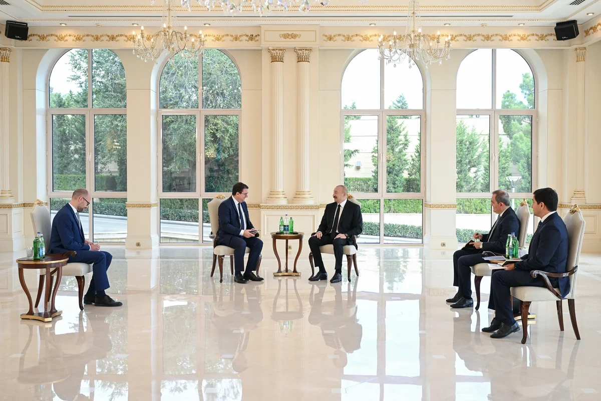 İlham Əliyev Avstriyanın Azərbaycana yeni təyin olunmuş səfirini qəbul etdi - FOTO