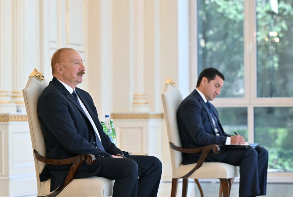 İlham Əliyev Almaniya səfirinin etimadnaməsini qəbul etdi - FOTOLAR