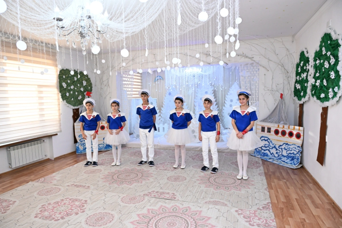 Leyla Əliyeva və Alena Əliyeva Gəncədə uşaq evində olublar - FOTO