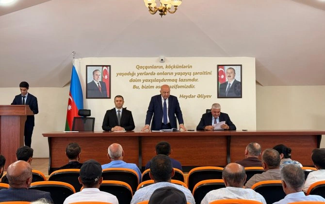 Ağdərə sakinləri sosial müdafiə tədbirləri və mina təhlükəsi ilə bağlı maarifləndirilib - FOTO