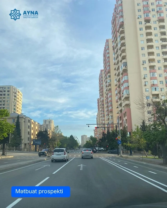 Bakının daha bir prospekt və küçəsində velosiped zolaqları salındı - FOTO