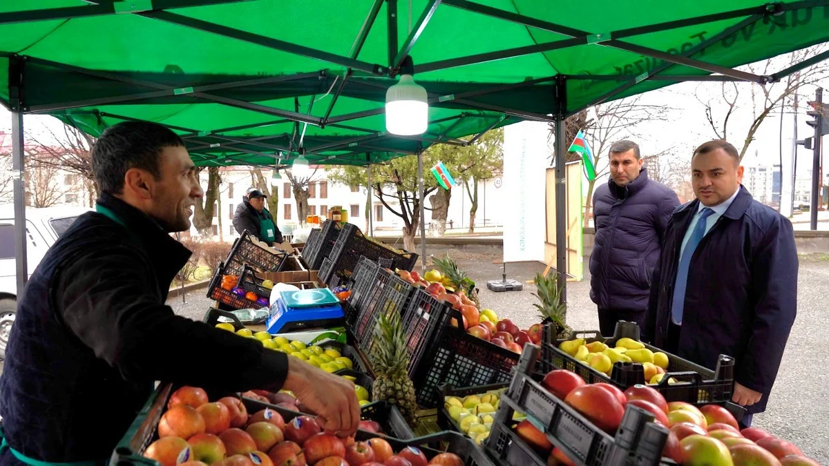 Xankəndidə "Kənddən Şəhərə" Novruz yarmarkası keçirilir - FOTO