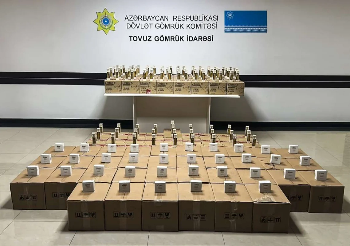 Gömrükdə bəyan edilməyən külli miqdarda kosmetik vasitə aşkarlandı