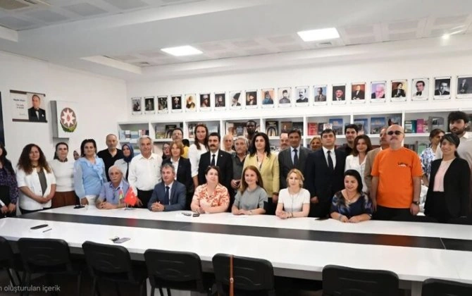 Ankarada "Azərbaycan dili və əlifbası: keçmişdən gələcəyə" adlı tədbir keçirilib - FOTO