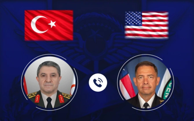 Selçuk Bayraktaroğlu amerikalı admiralla ikitərəfli münasibətlər və regional məsələləri müzakirə edib