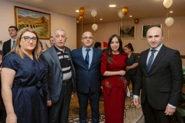 Ahıl şəxslər üçün sosial xidmət müəssisəsində Yeni il süfrəsi açılıb - FOTO