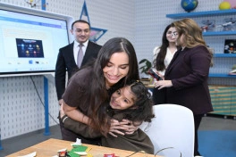Leyla Əliyeva “ASAN Məktub” sosial proqramının 10 illiyinə həsr olunan tədbirdə iştirak edib - FOTO
