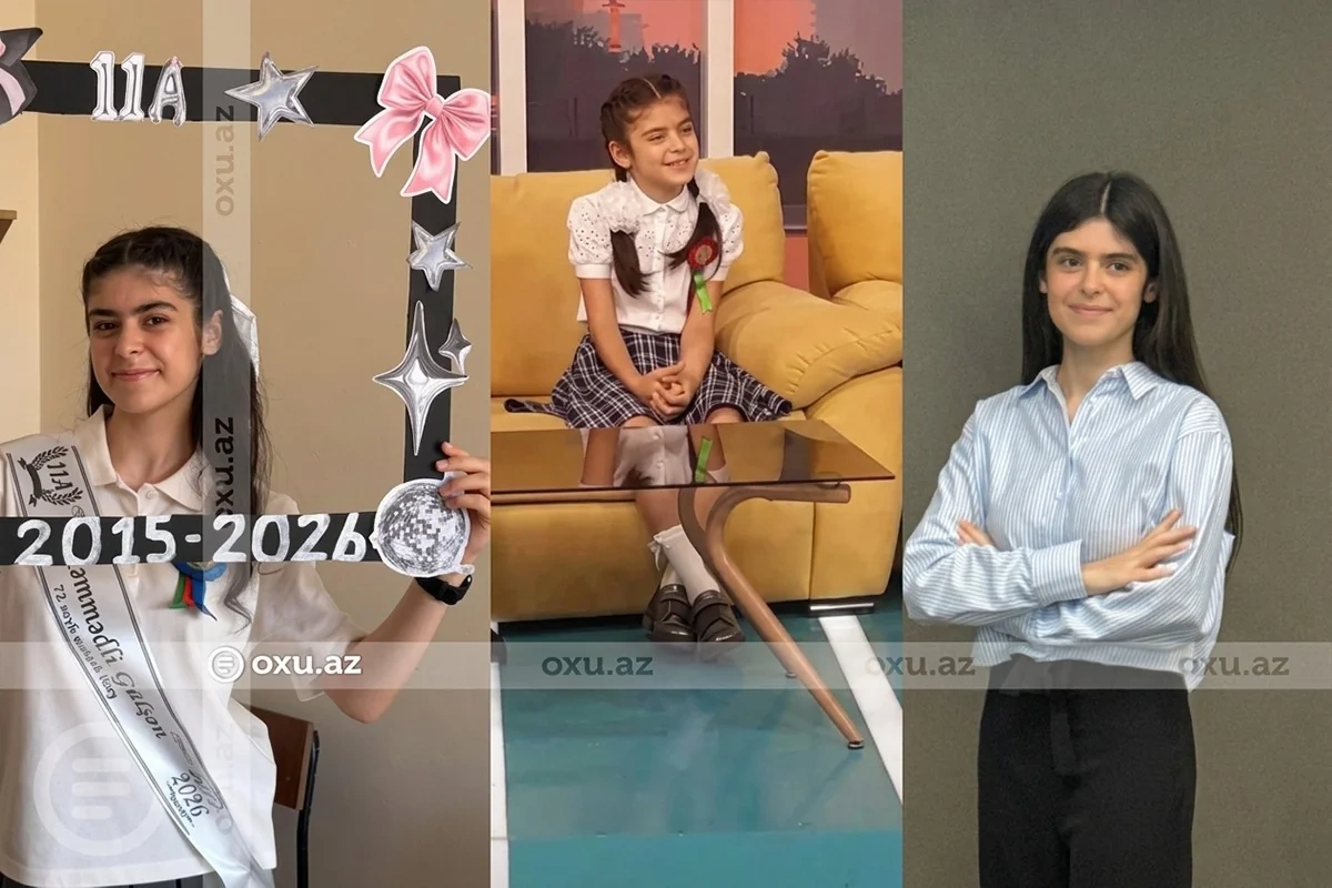 Ən gənc tələbənin uğur hekayəsi: "Ancaq dərs oxumaqla iş yekunlaşmır" - FOTO