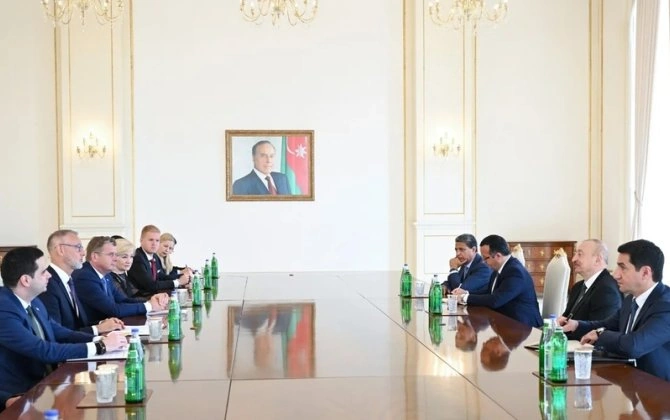 İlham Əliyev və Rixard Raşi Bakıda bu məsələləri müzakirə ediblər