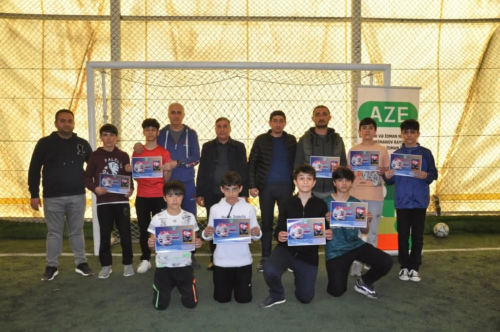 Şəhid Elçin Kərimbəylinin xatirəsinə həsr edilmiş minifutbol turniri keçirilib - FOTO