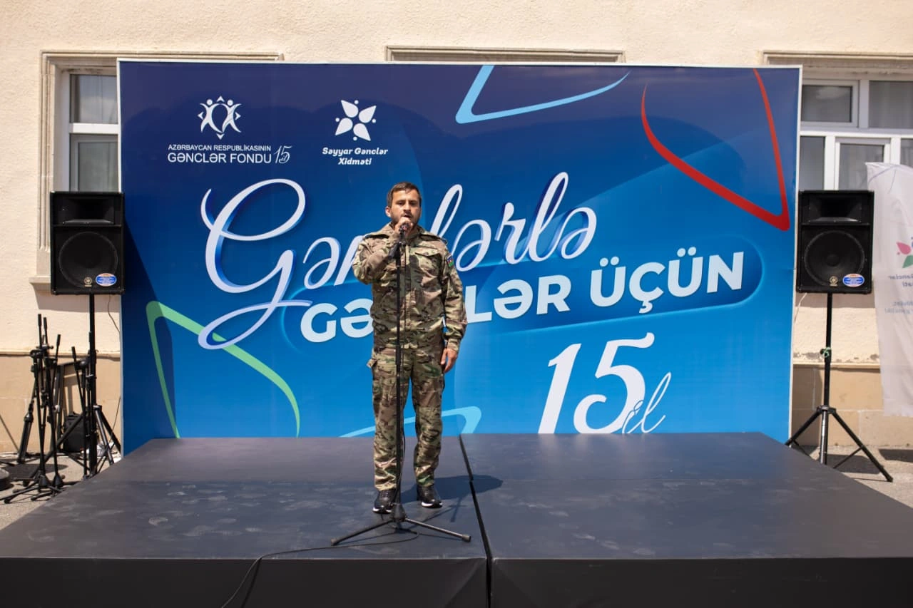 Səyyar Gənclər Xidməti layihəsinin Şəkidə açılışı baş tutub ​​​​​​​- FOTO