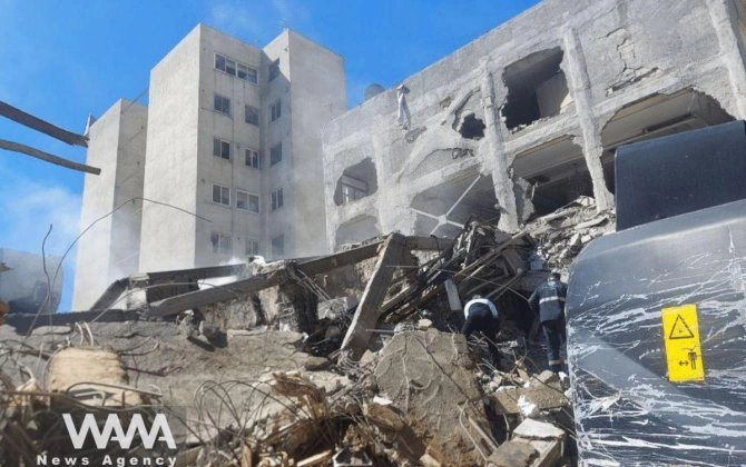 İsrai-ABŞ raket zərbələri İranda yəhudilərin ibadət evini də darmadağın etdi...-FOTO+VİDEO