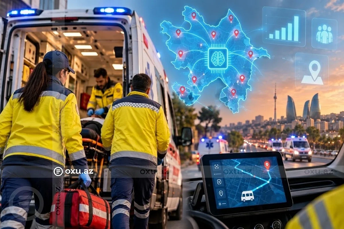 Azərbaycanda təcili tibbi yardımda yenilik: Artıq süni intellektdən istifadə ediləcək